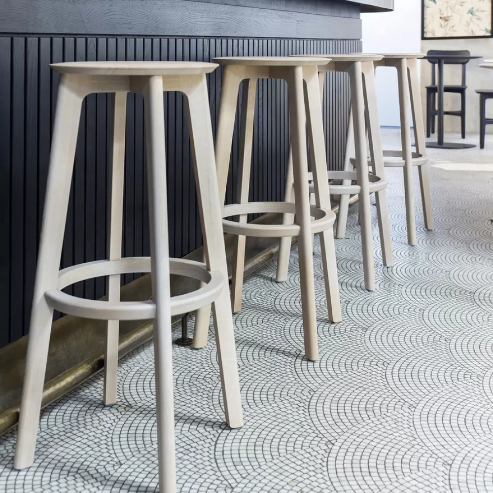 Sgabelli^Zeitraum 1.3 Bar | Sgabello Da Bar | Rovere Tinto Gesso