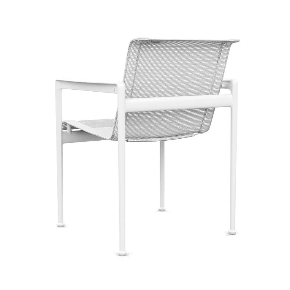 Sedie Per Esterni^Knoll 1966 Dining Chair | Sedia Per Esterni Con Braccioli | Bianco