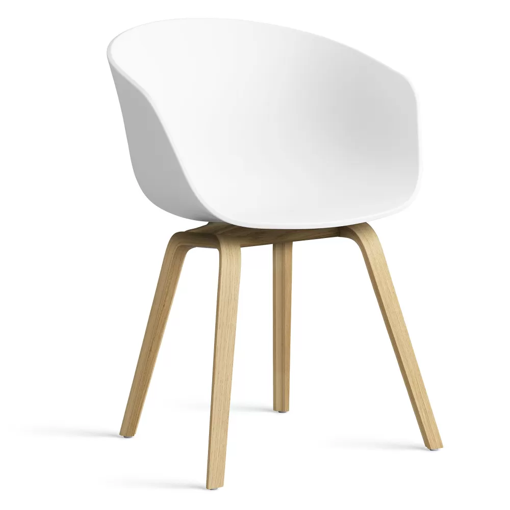 Sedie^HAY Aac 22 Chair | Sedia - Rovere/ Bianco