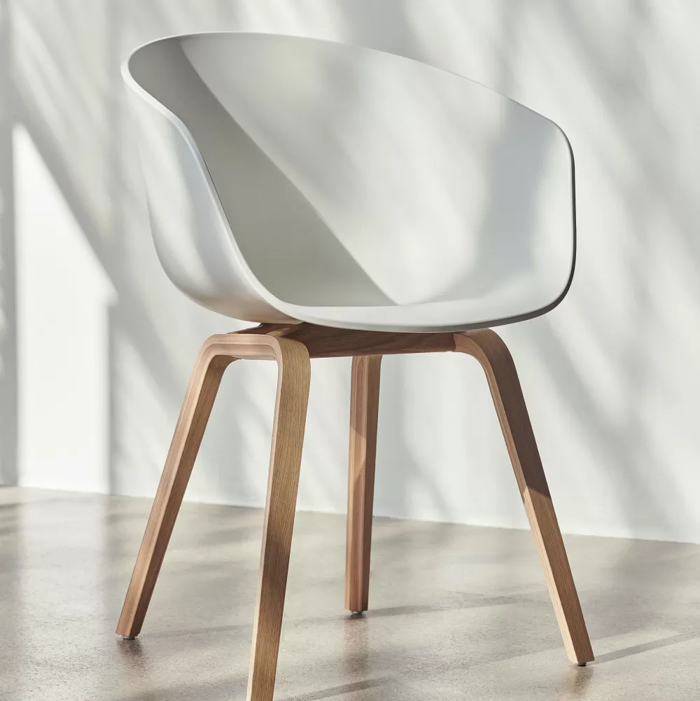 Sedie^HAY Aac 22 Chair | Sedia - Rovere/ Bianco