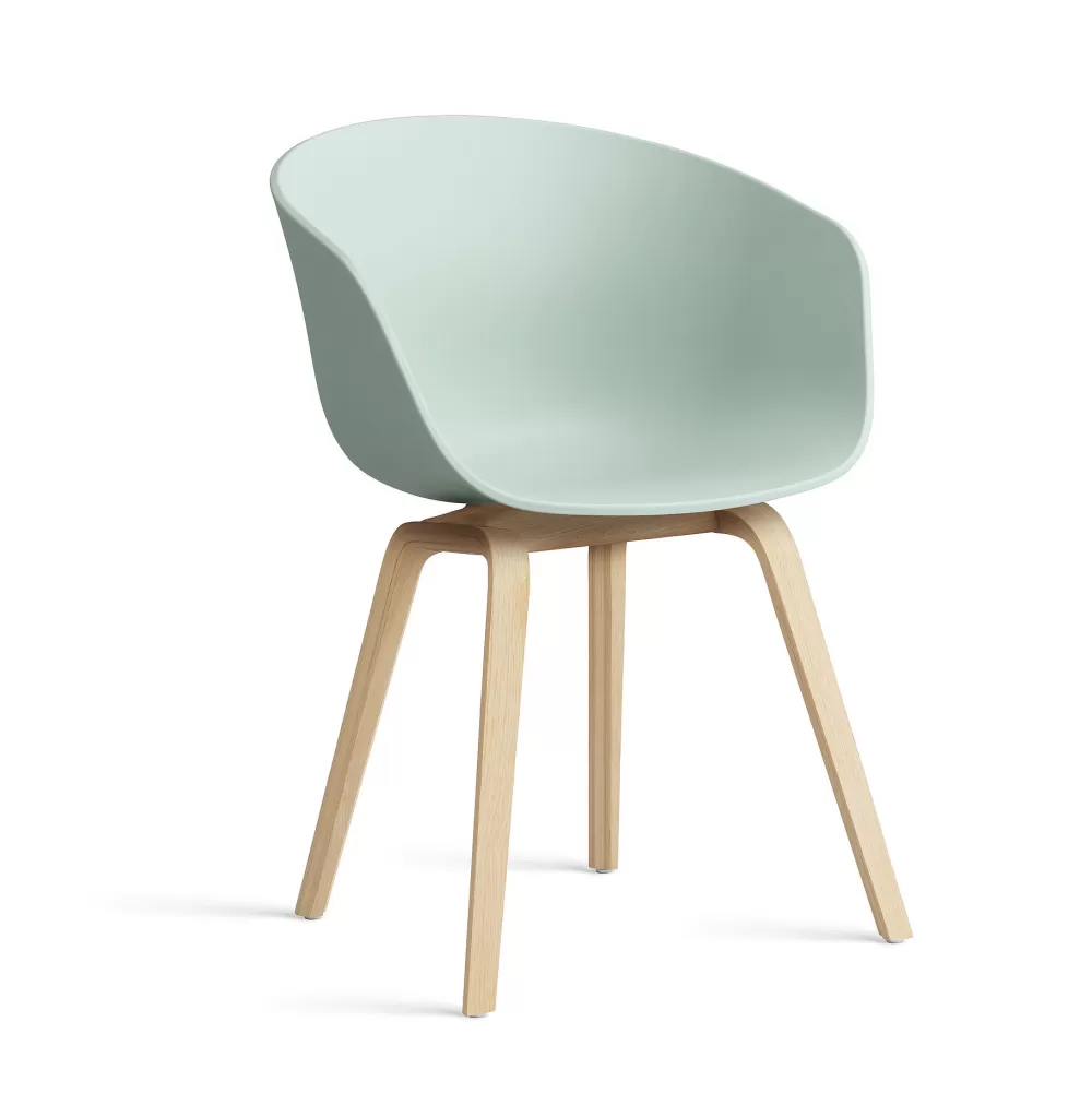 Sedie^HAY Aac 22 Chair | Sedia - Rovere/ Verde Menta