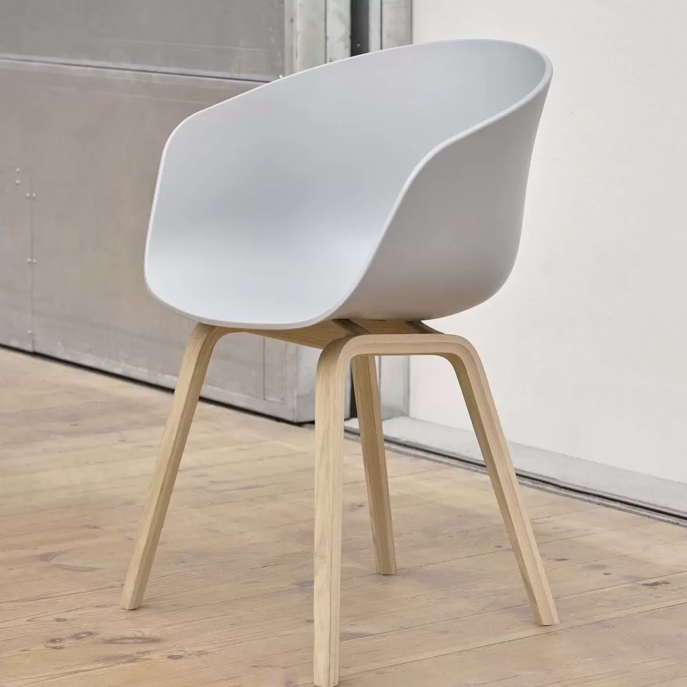 Sedie^HAY Aac 22 Chair | Sedia | Rovere/Grigio