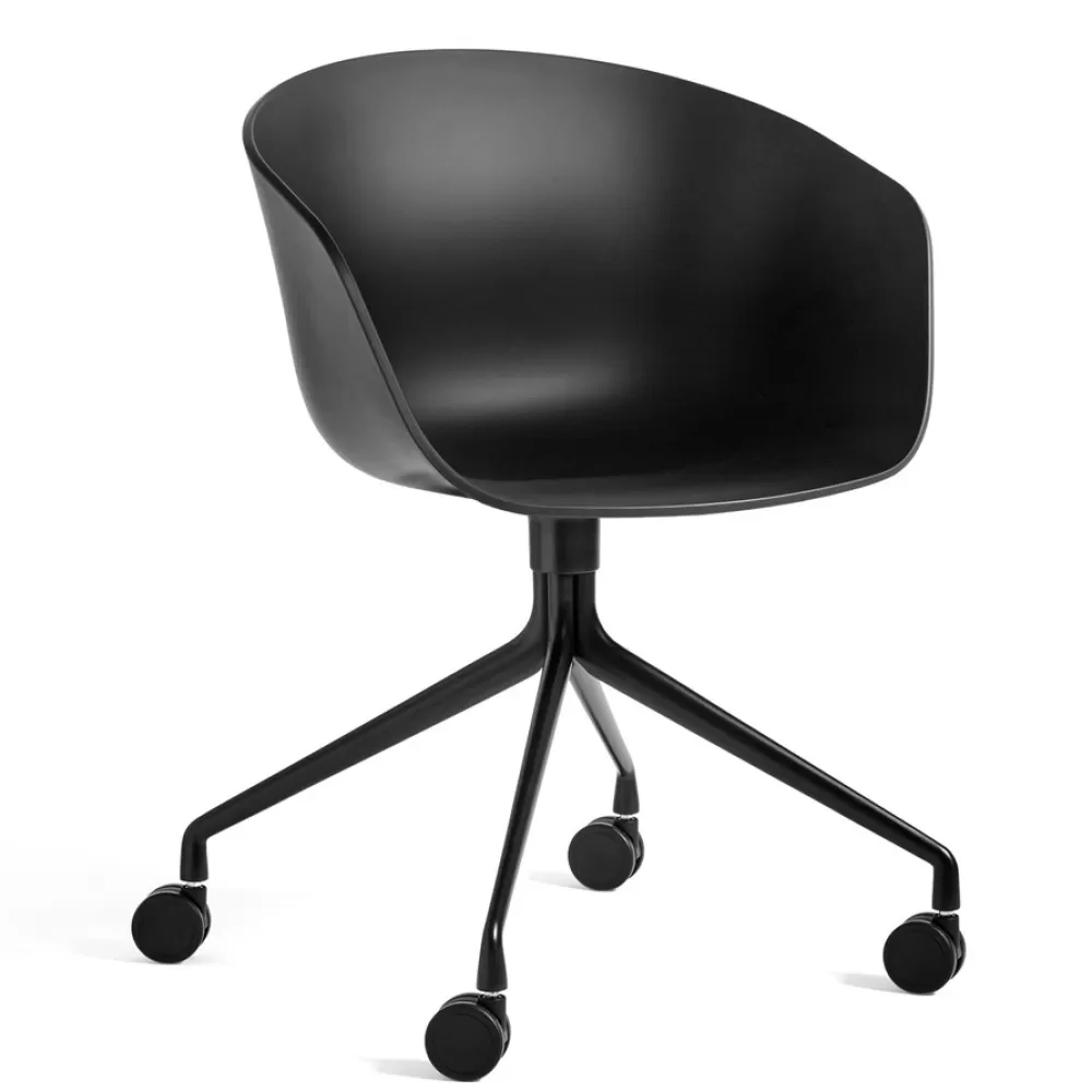 Sedie^HAY Aac 24 Chair | Sedia Girevole | Nero