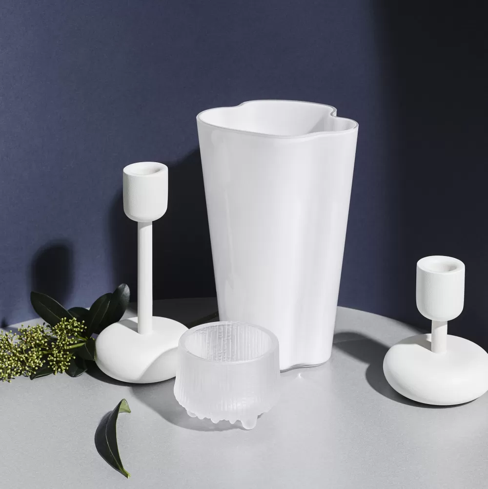 Vasi^Iittala Aalto Vaso | Bianco - 220Mm