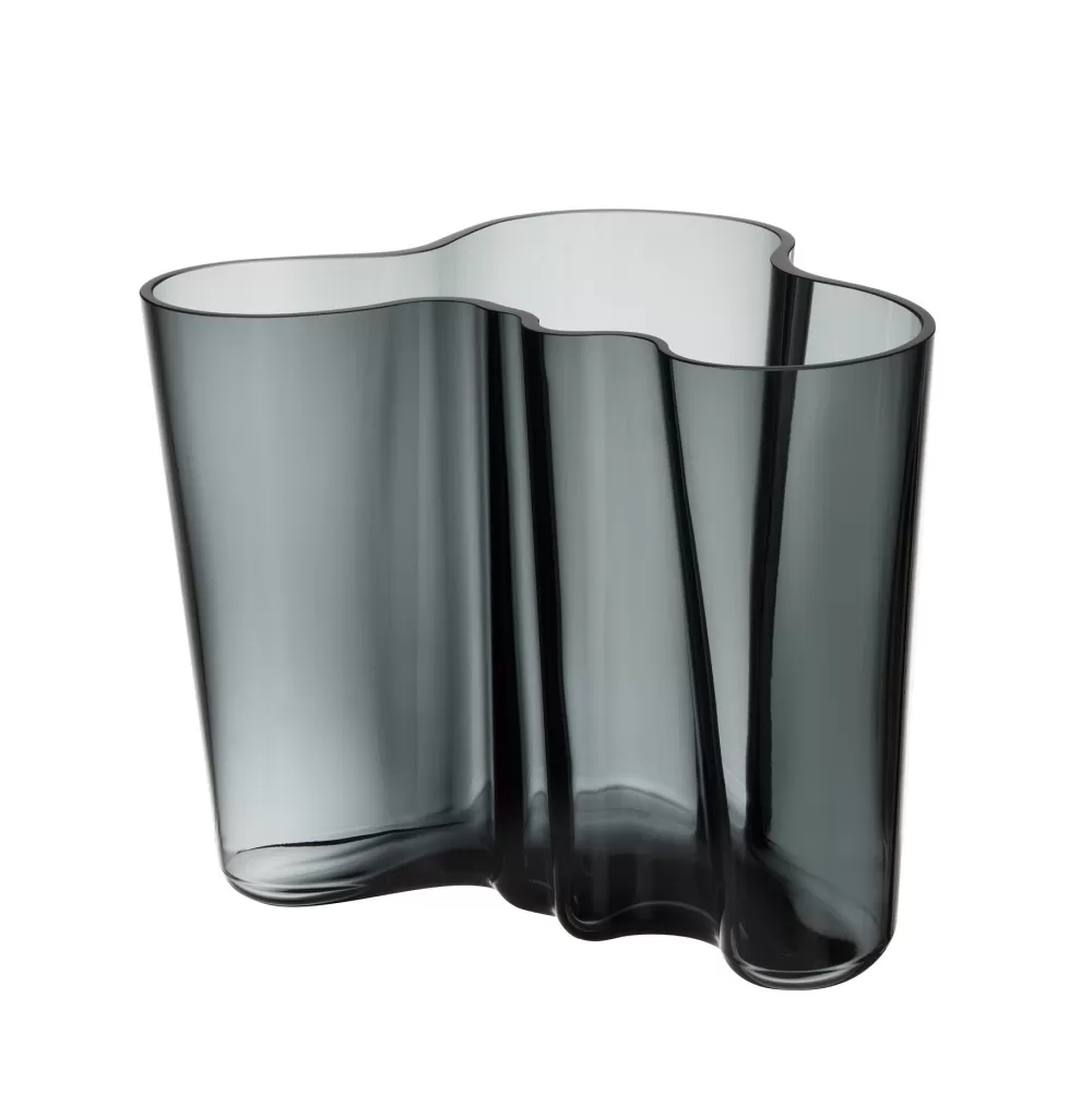 Vasi^Iittala Aalto Vaso | Grigio Scuro - 160Mm