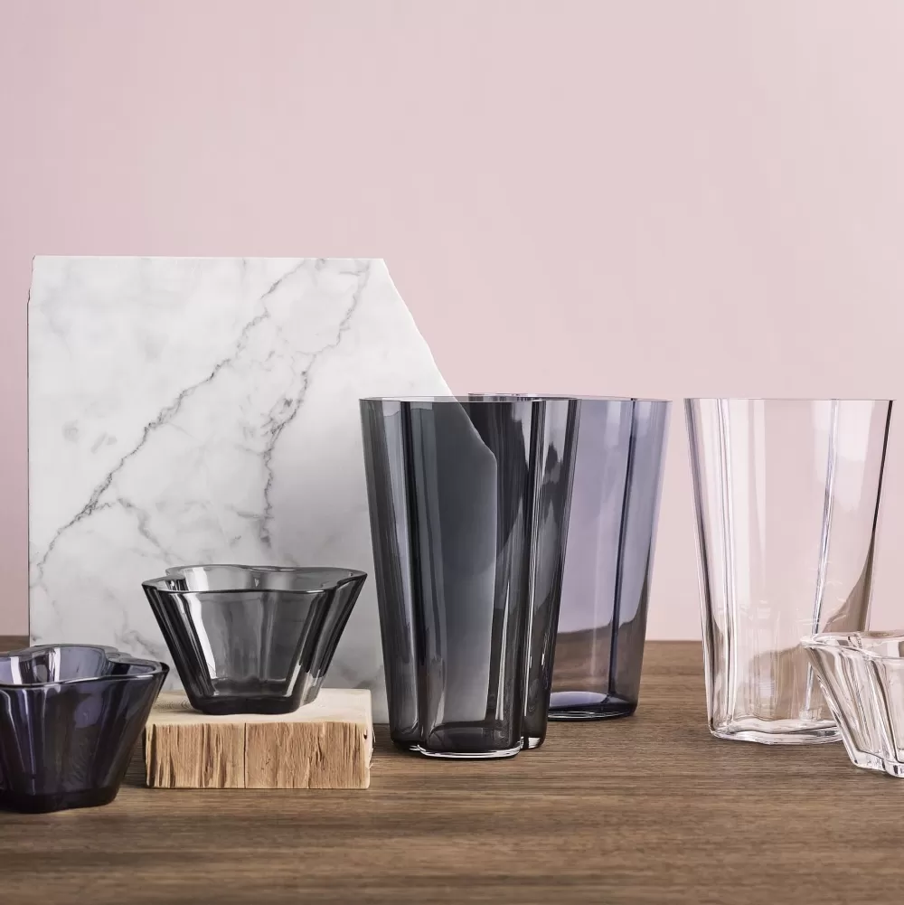 Vasi^Iittala Aalto Vaso | Grigio Scuro - 220Mm