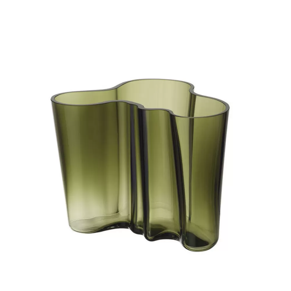 Vasi^Iittala Aalto Vaso | Verde Muschio - 160Mm