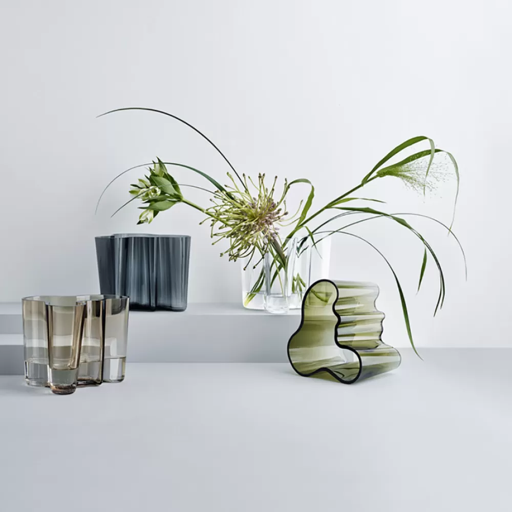 Vasi^Iittala Aalto Vaso | Verde Muschio - 160Mm