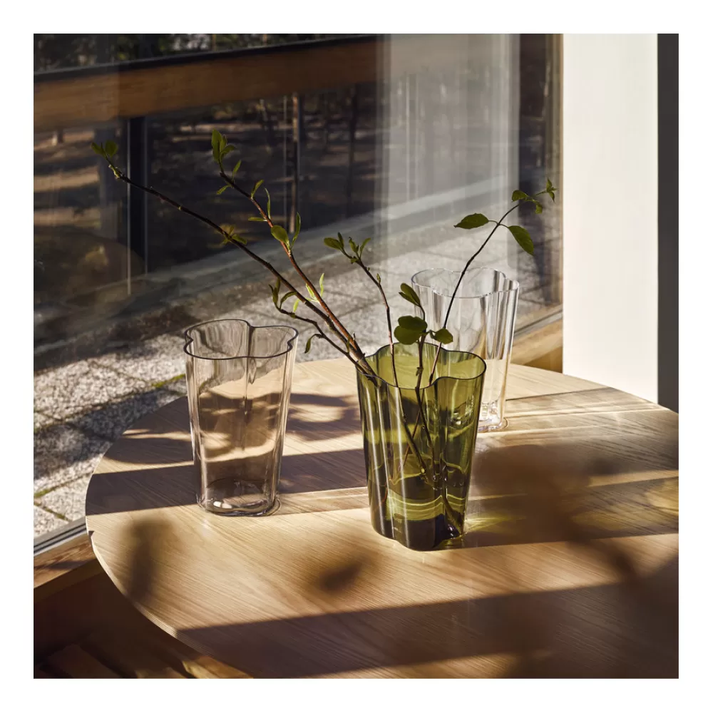 Vasi^Iittala Aalto Vaso | Verde Muschio - 251Mm