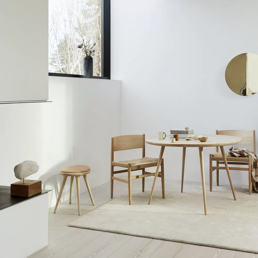Tavoli Fissi^Mater Accent Dining Table | Tavolo Da Pranzoo 110 | Rovere