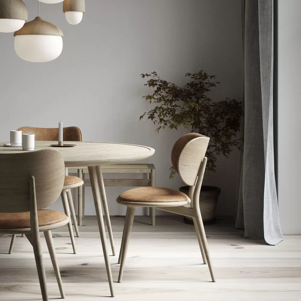 Tavoli Fissi^Mater Accent Oval Lounge Table | Tavolo Ovale | Rovere