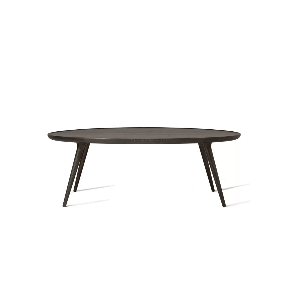 Tavoli Fissi^Mater Accent Oval Lounge Table | Tavolo Ovale | Rovere Grigio Sirka