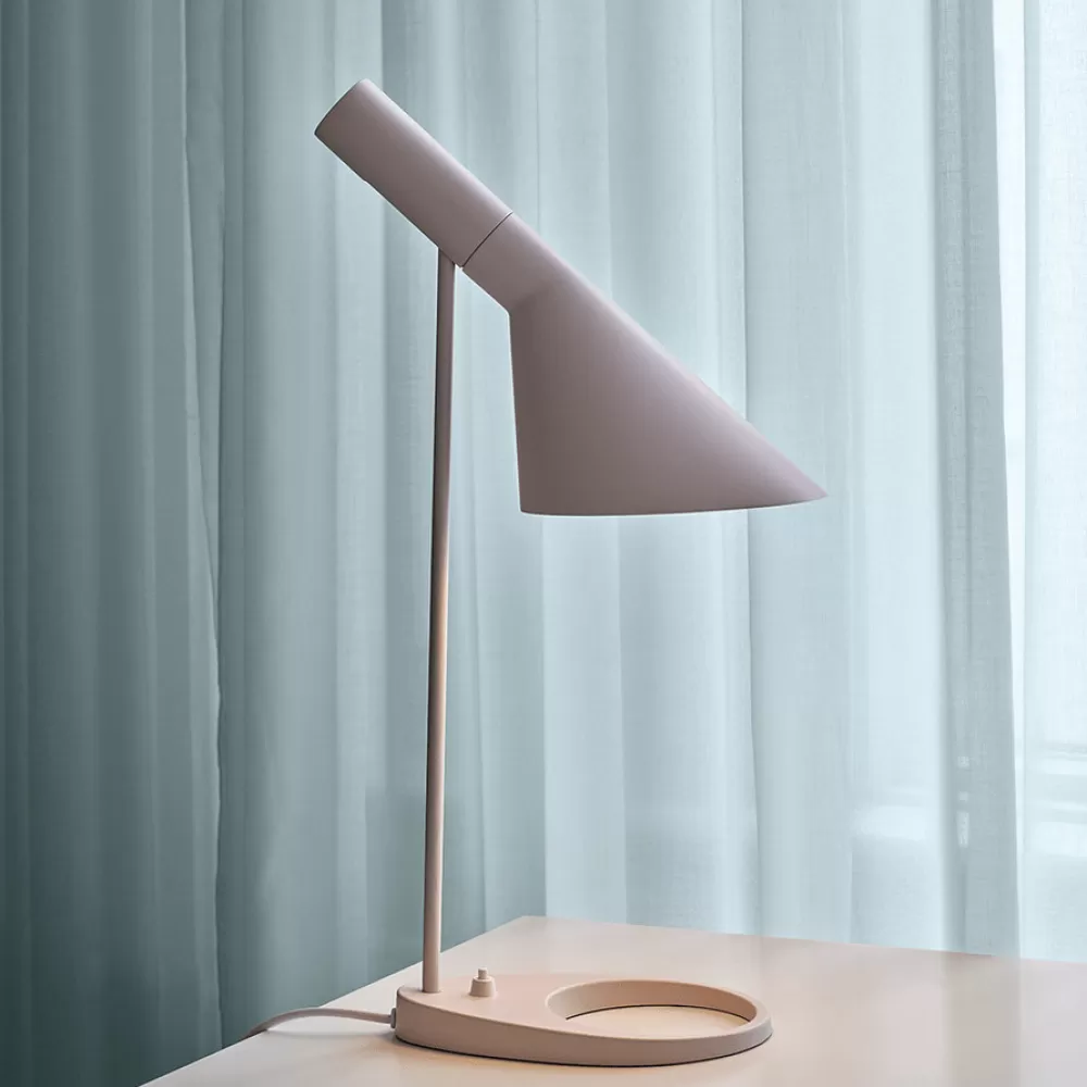 Lampade Da Tavolo^Louis Poulsen Aj Tavolo Mini | Lampada Da Tavolo | Grigio Chiaro
