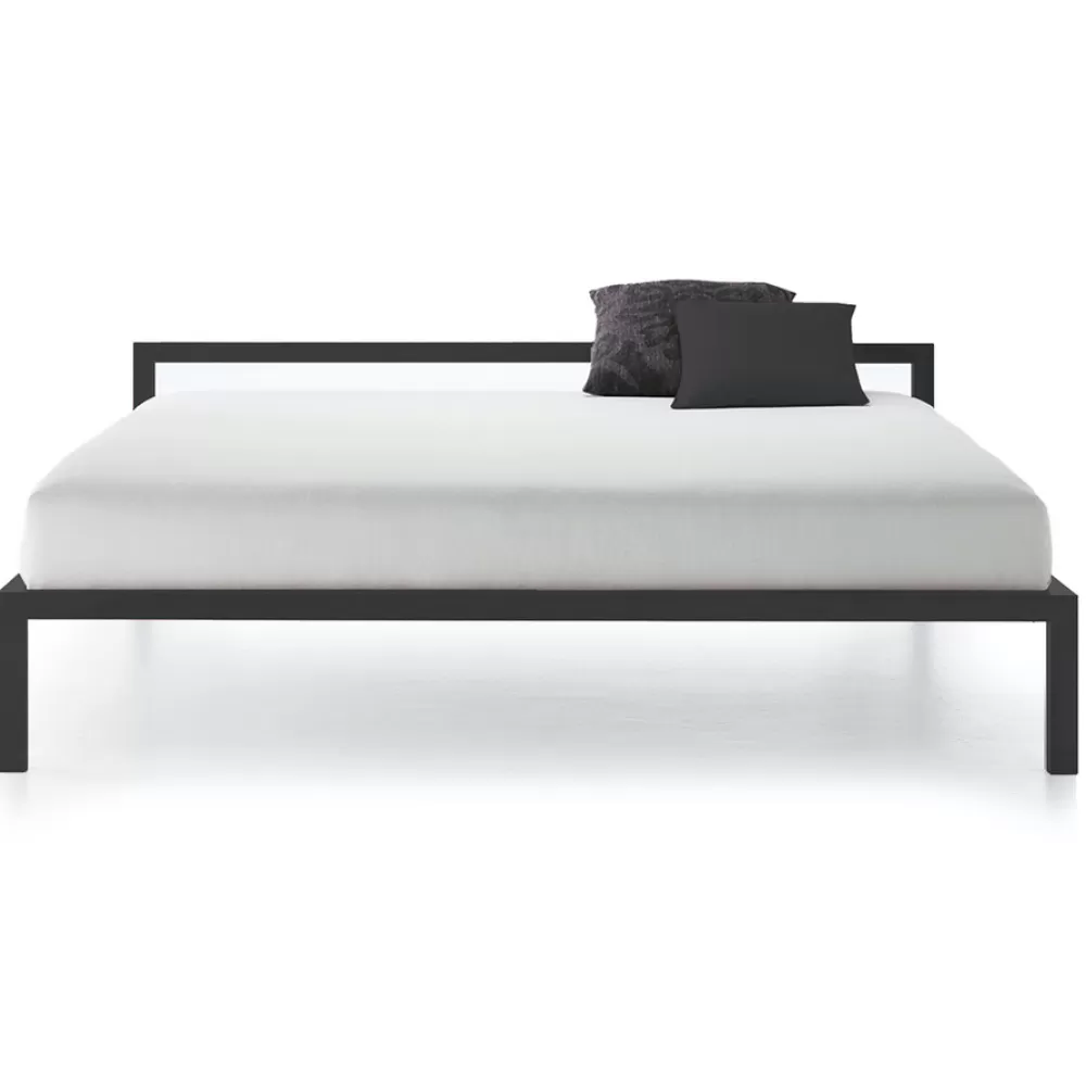 Letti Matrimoniali^MDF Italia Aluminium Bed | Letto | Nero