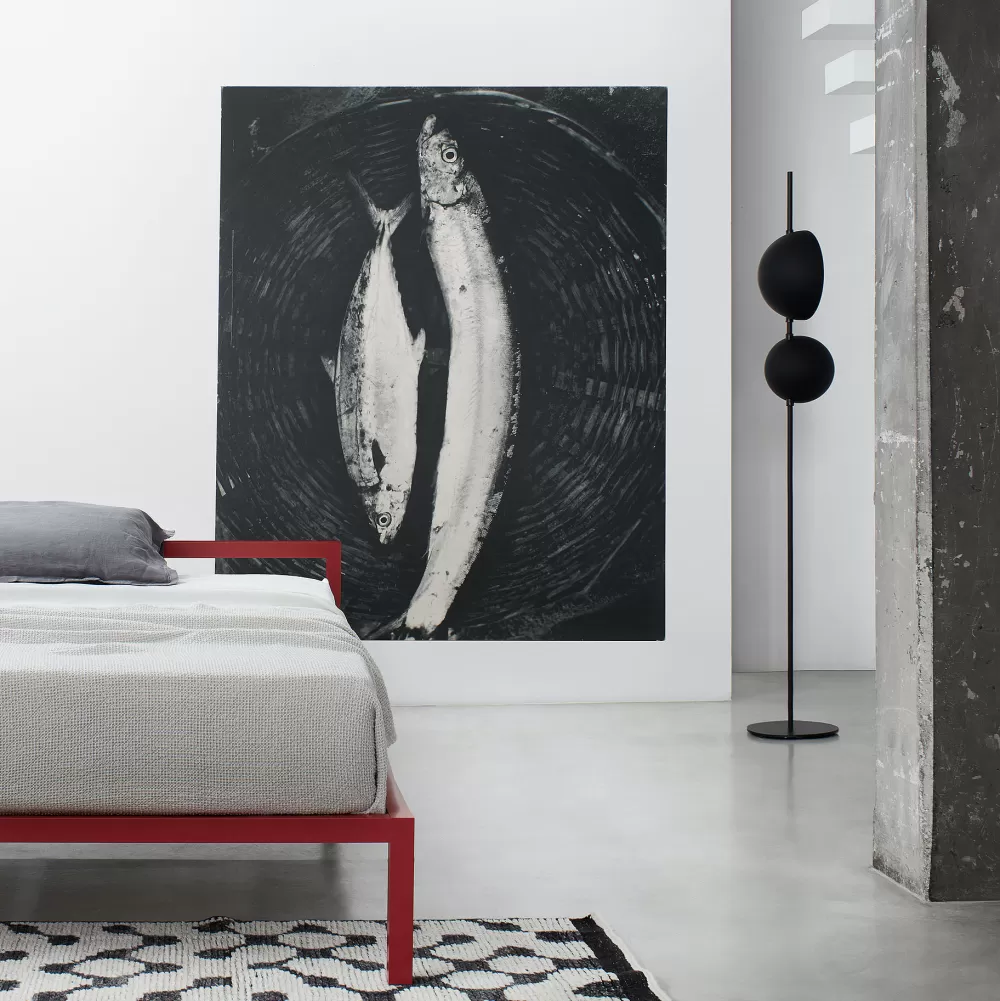 Letti Matrimoniali^MDF Italia Aluminium Bed | Letto | Rosso