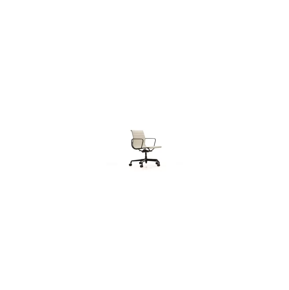 Sedie Da Ufficio^Vitra Aluminium Chair Ea 118 | Poltrona Ufficio | Pelle Argilla