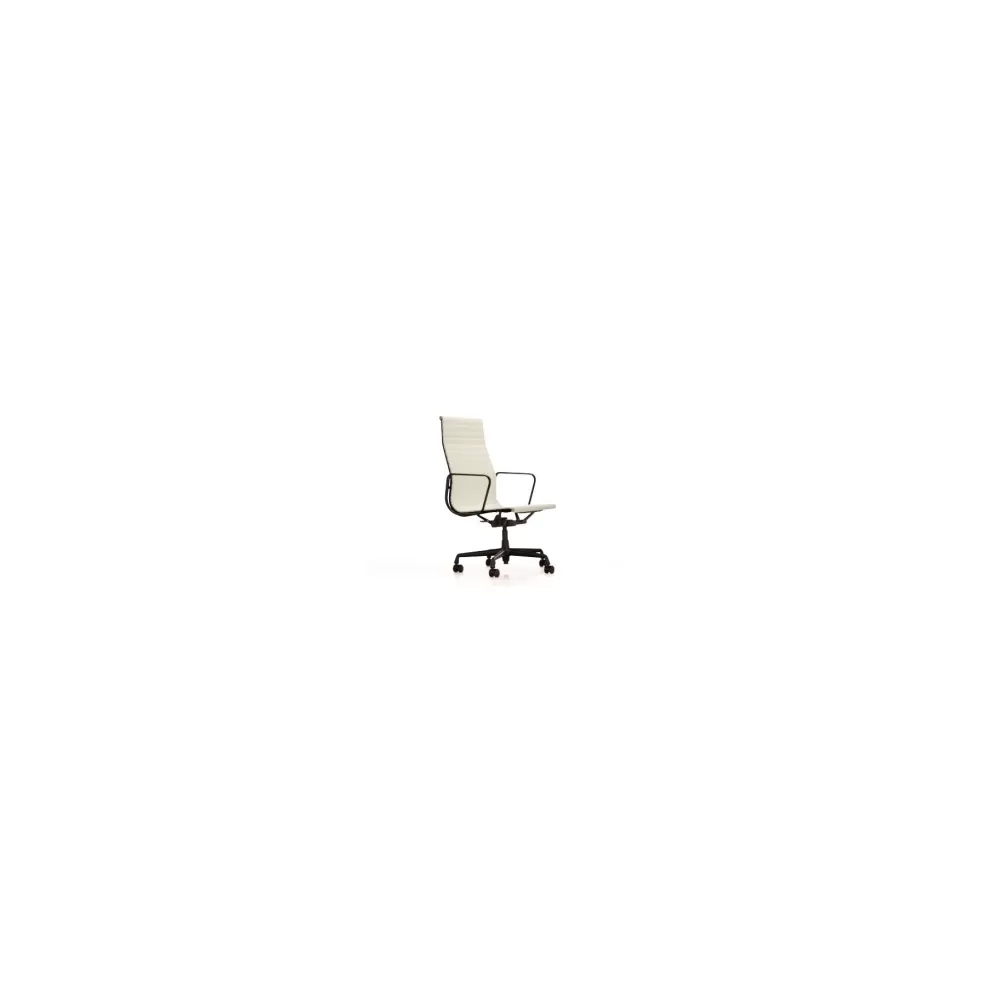 Sedie Da Ufficio^Vitra Aluminium Chair Ea 119 | Poltrona Ufficio | Pelle Neve