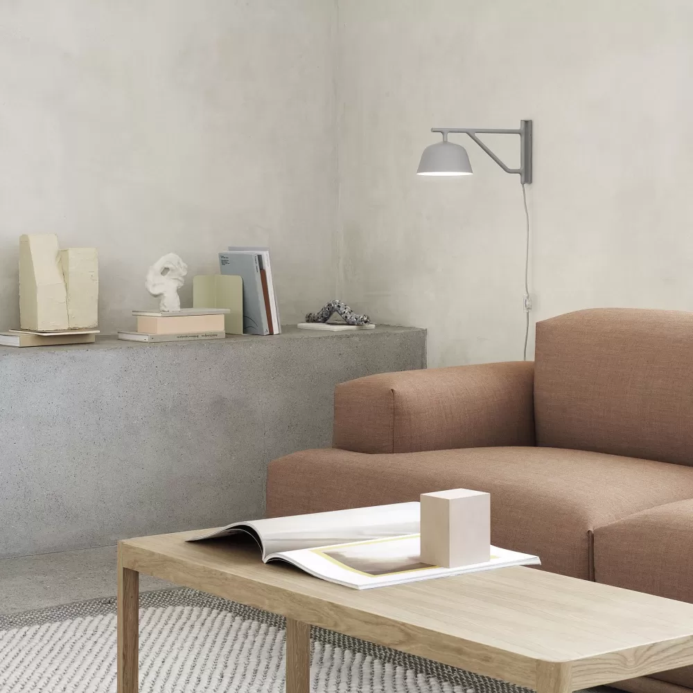 Lampade Da Parete^Muuto Ambit Wall Lamp | Lampada Da Parete | Grigia