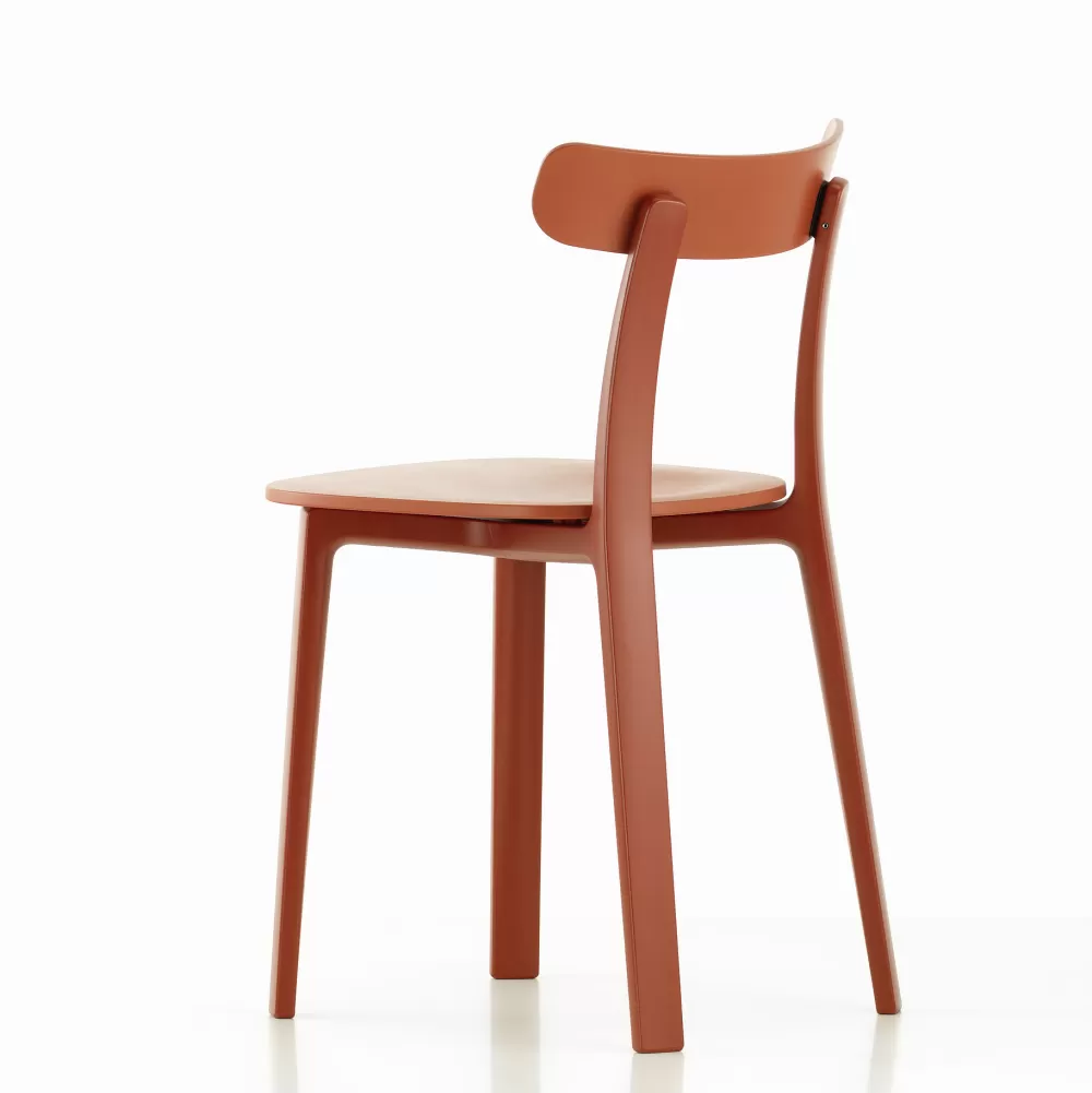Sedie^Vitra Apc - All Plastic Chair | Sedia | Mattone, Due Tonalita