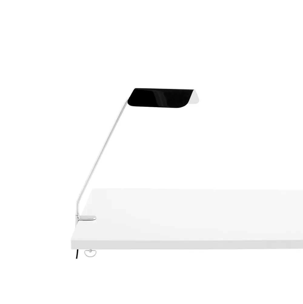Lampade Da Tavolo^HAY Apex Desk Clip Lamp | Nero