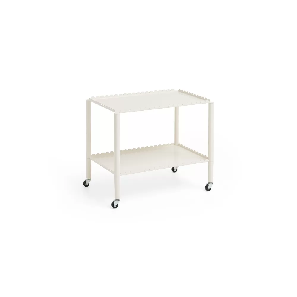 Tavolini^HAY Arcs Trolley | Carrello | Bianco