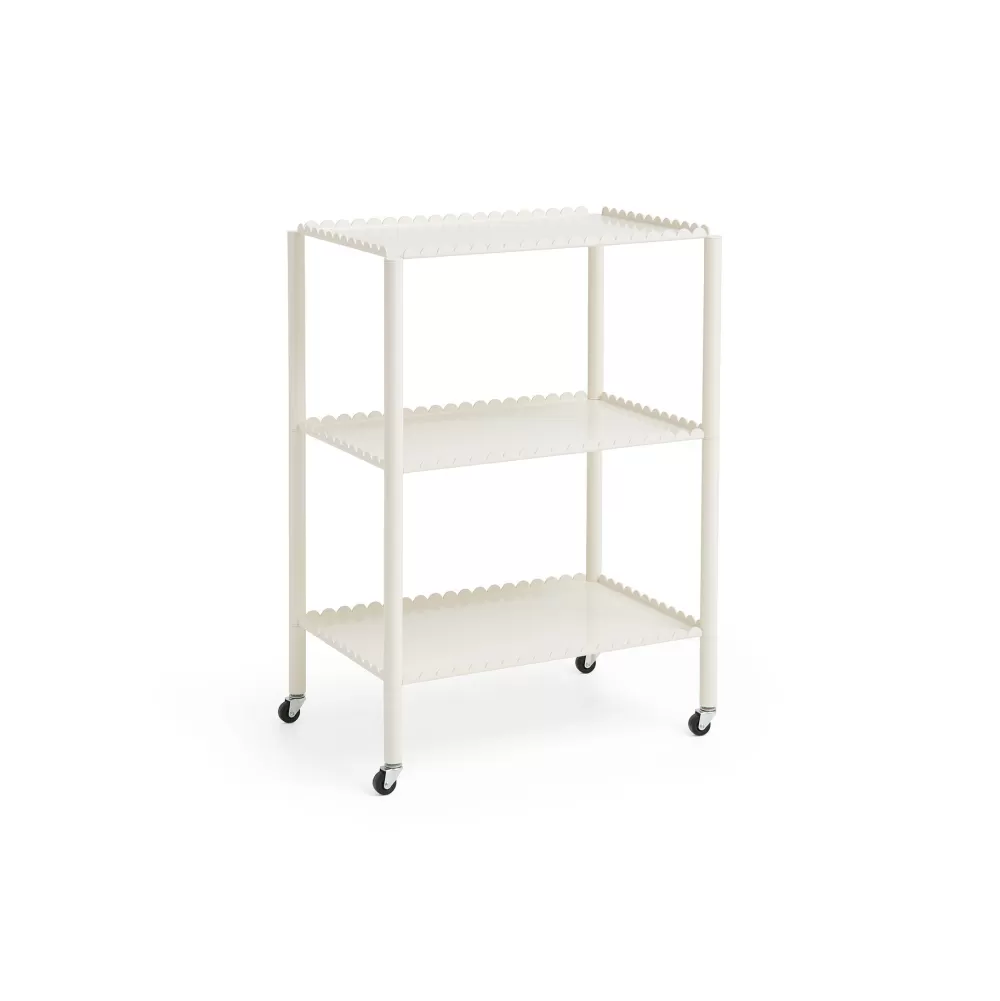Tavolini^HAY Arcs Trolley | Carrello | Bianco