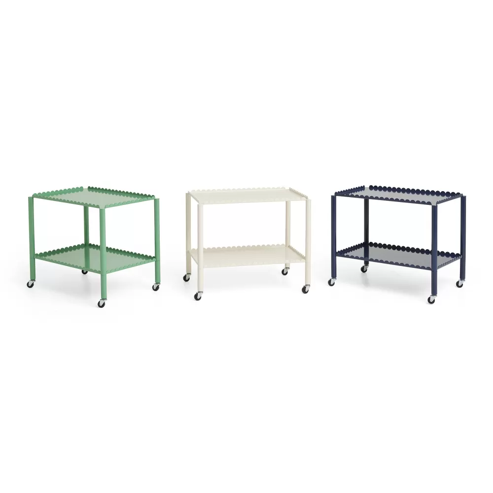Tavolini^HAY Arcs Trolley | Carrello | Blu