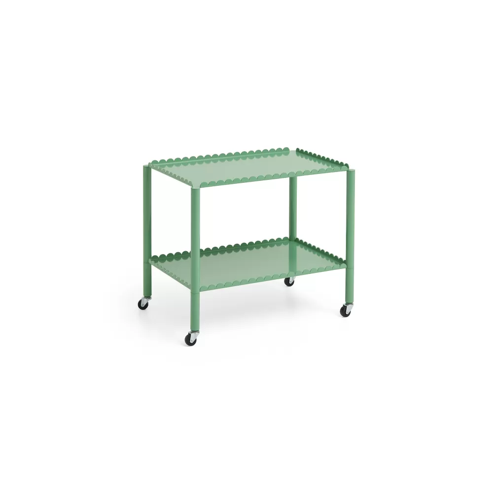 Tavolini^HAY Arcs Trolley | Carrello | Verde