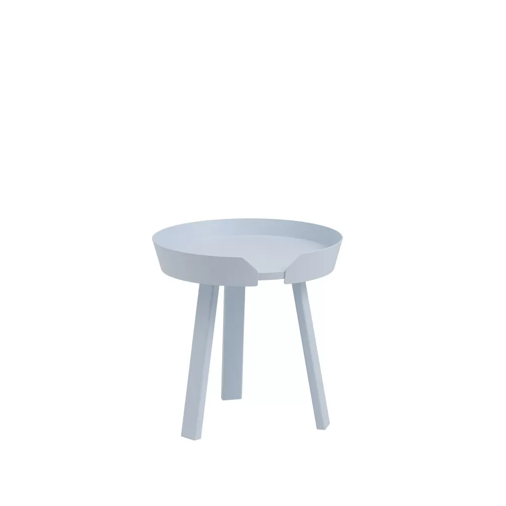 Tavolini^Muuto Around Coffee Table S | Tavolino | Azzurro Chiaro