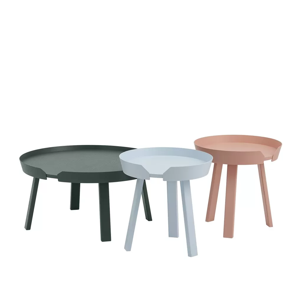 Tavolini^Muuto Around Coffee Table S | Tavolino | Rosa Chiaro
