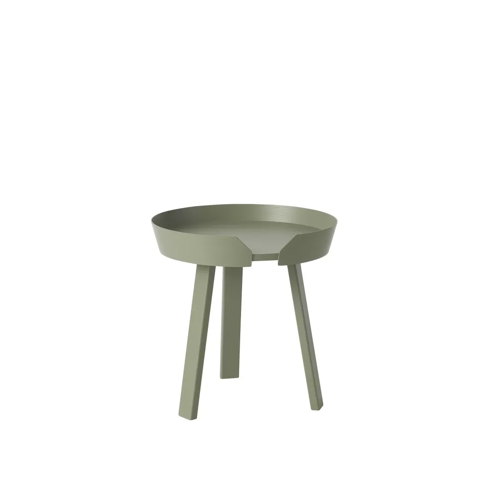 Tavolini^Muuto Around Coffee Table S | Tavolino | Dusty Green