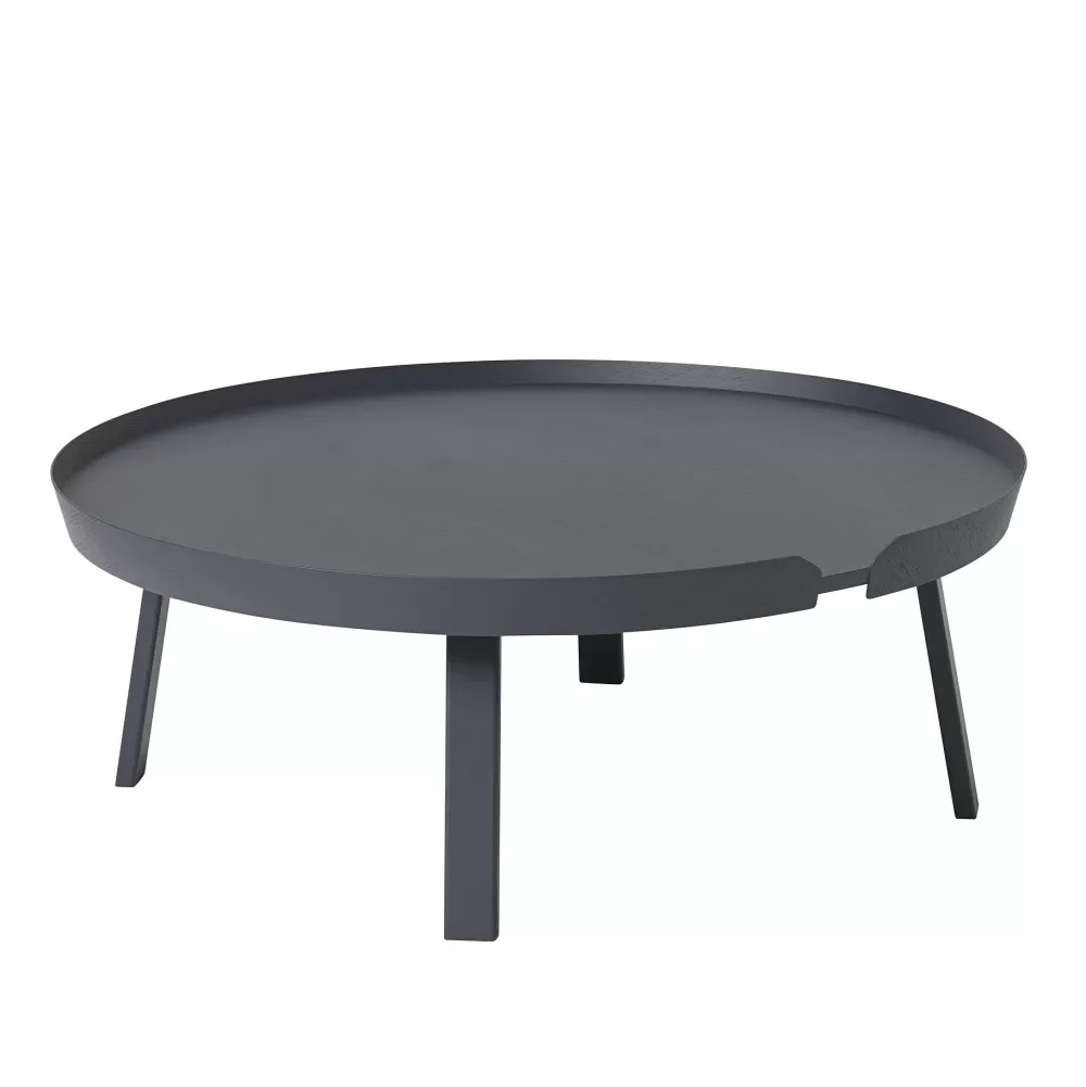 Tavolini^Muuto Around Coffee Table Xl | Tavolino | Antracite