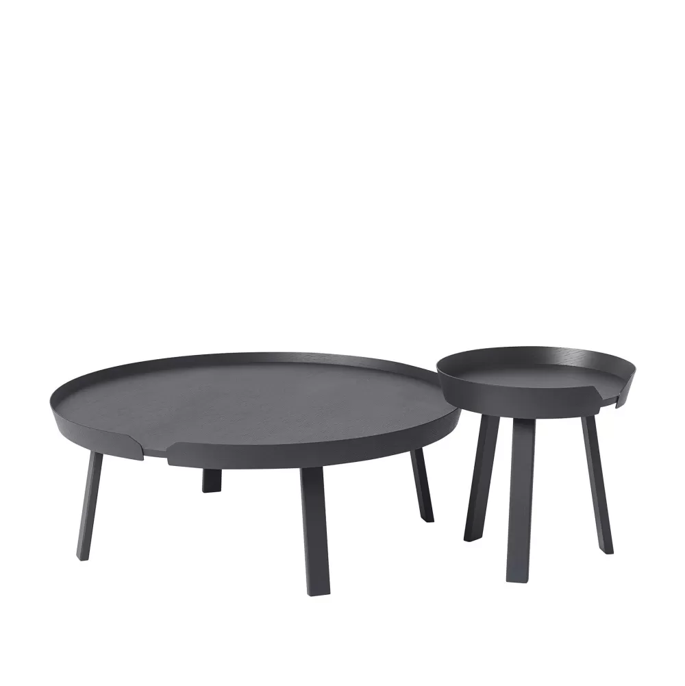 Tavolini^Muuto Around Coffee Table Xl | Tavolino | Antracite