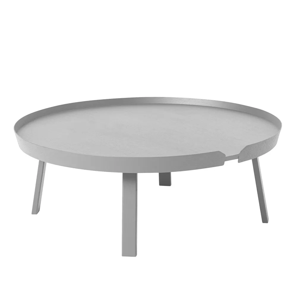 Tavolini^Muuto Around Coffee Table Xl | Tavolino | Grigio