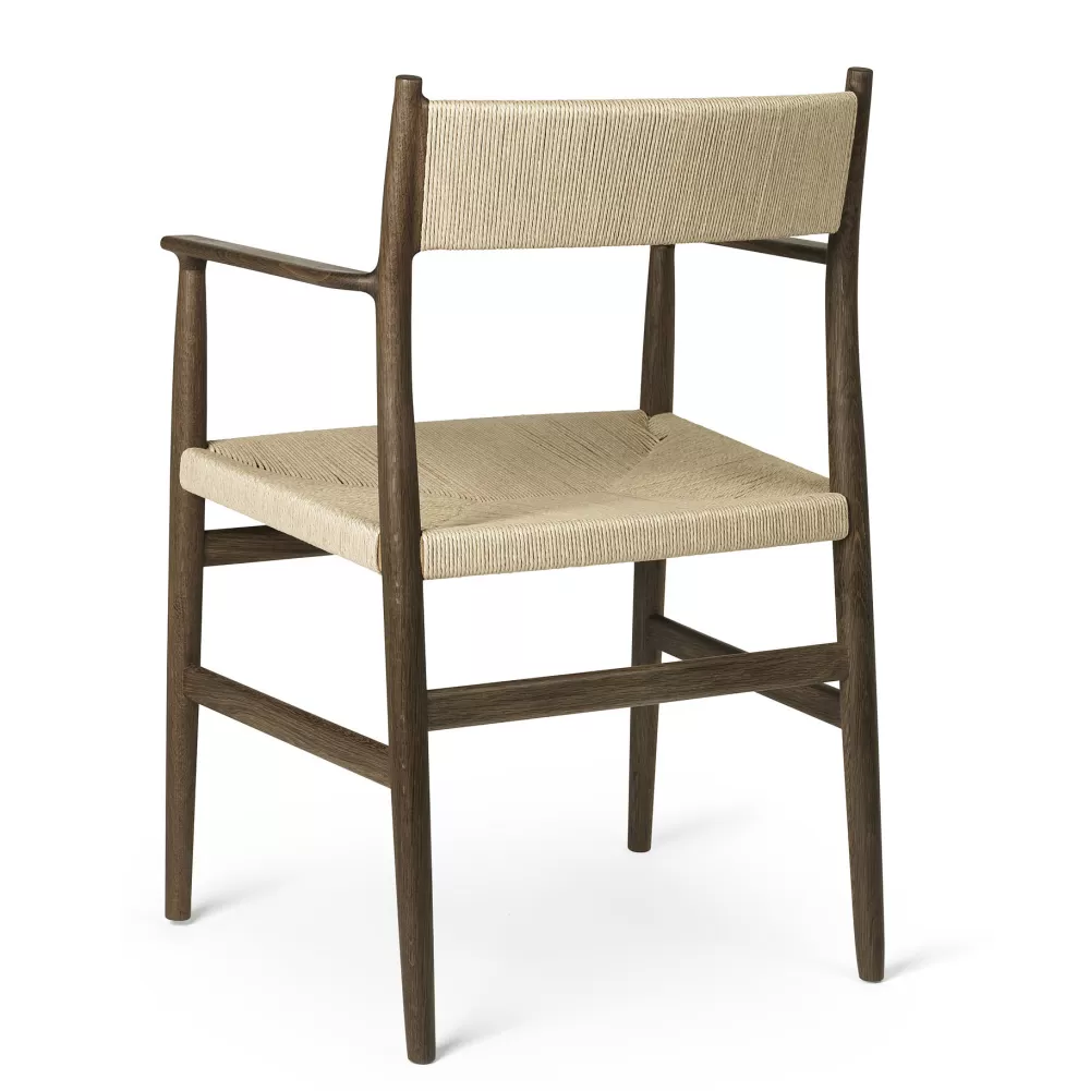 Sedie^Brdr. Krüger Arv Chair | Sedia Con Braccioli | Schienale E Seduta Intrecciati