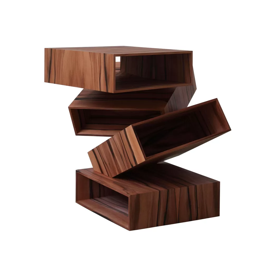 Scaffali^Porro Balancing Boxes | Complementi - Legno Lauro Preto