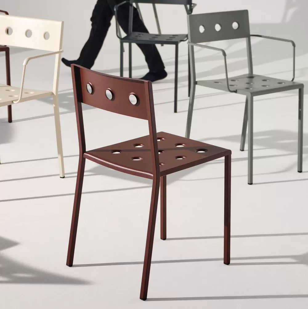 Sedie Per Esterni^HAY Balcony Chair | Sedia Per Esterni | Rosso