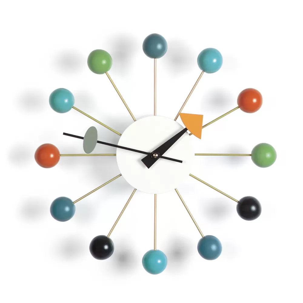 Orologi^Vitra Ball Clock | Orologio Da Parete | Multicolore