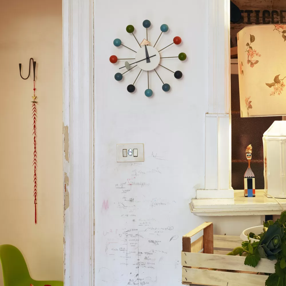 Orologi^Vitra Ball Clock | Orologio Da Parete | Multicolore