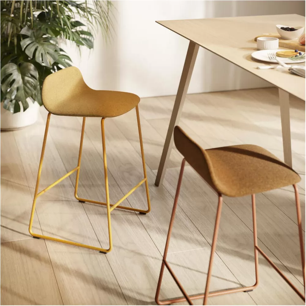 Sgabelli^Treku Bisell Stool | Sgabello | Giallo