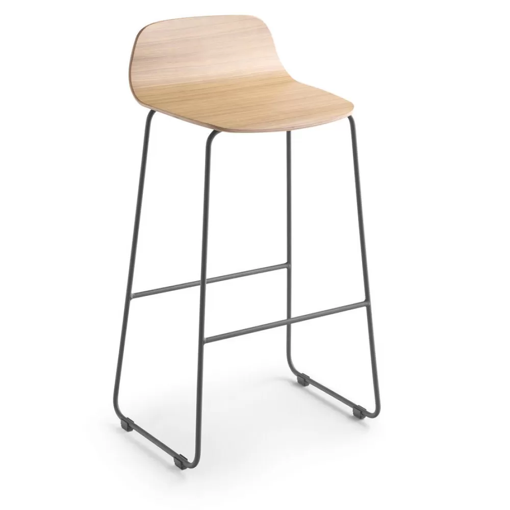 Sgabelli^Treku Bisell Stool | Sgabello Con Schienale