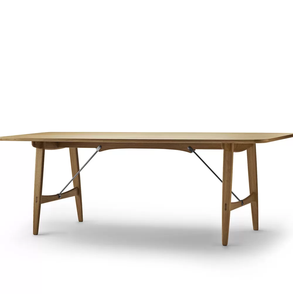 Tavoli Fissi^Carl Hansen & Søn Bm1160 | Tavolo - Rovere/Acciaio