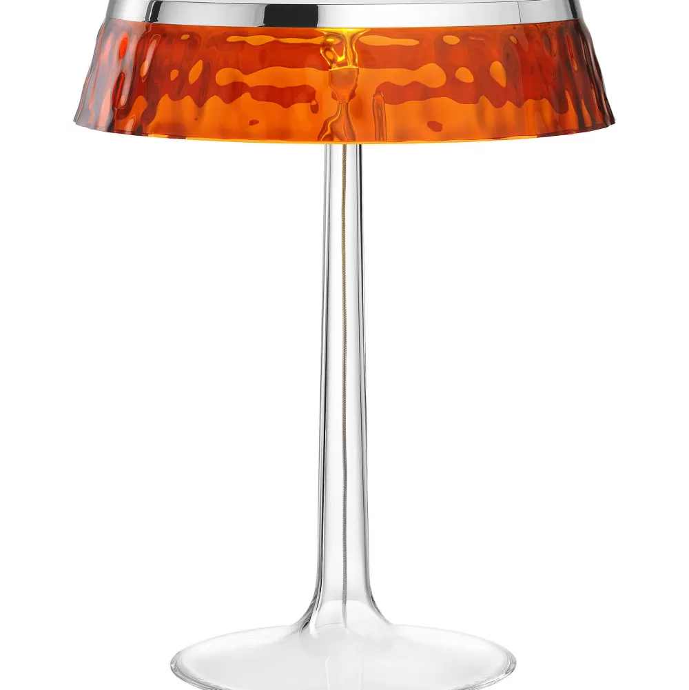 Lampade Da Tavolo^Flos Bon Jour | Cromo - Corona Ambra