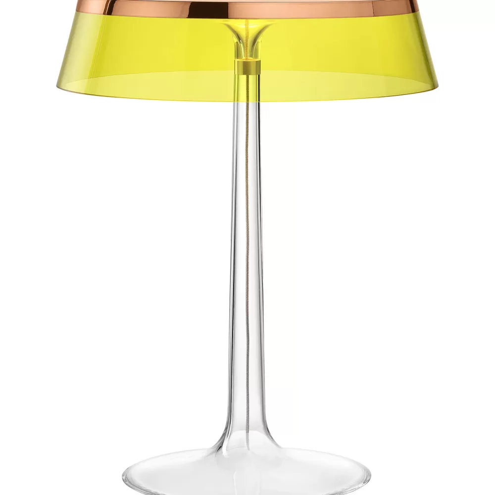 Lampade Da Tavolo^Flos Bon Jour | Rame - Corona Giallo
