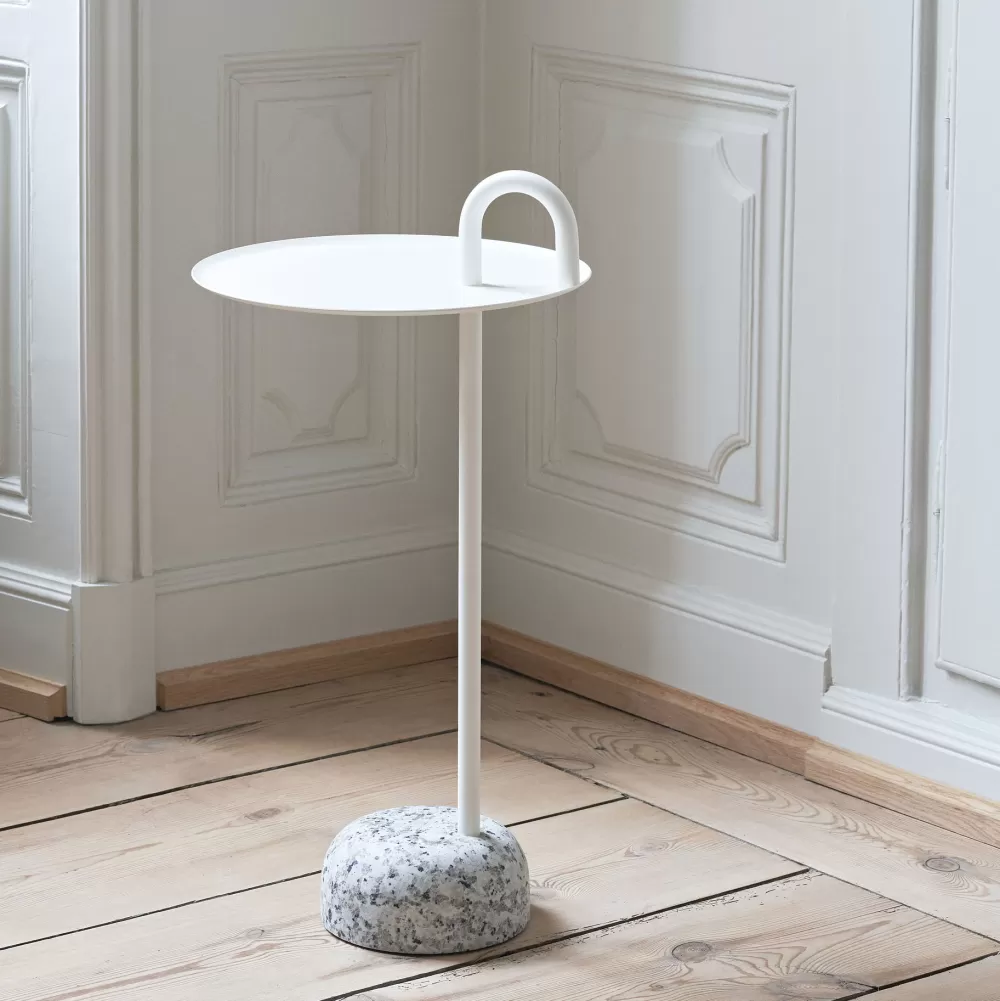 Tavolini^HAY Bowler Side Table | Tavolino | Bianco Crema