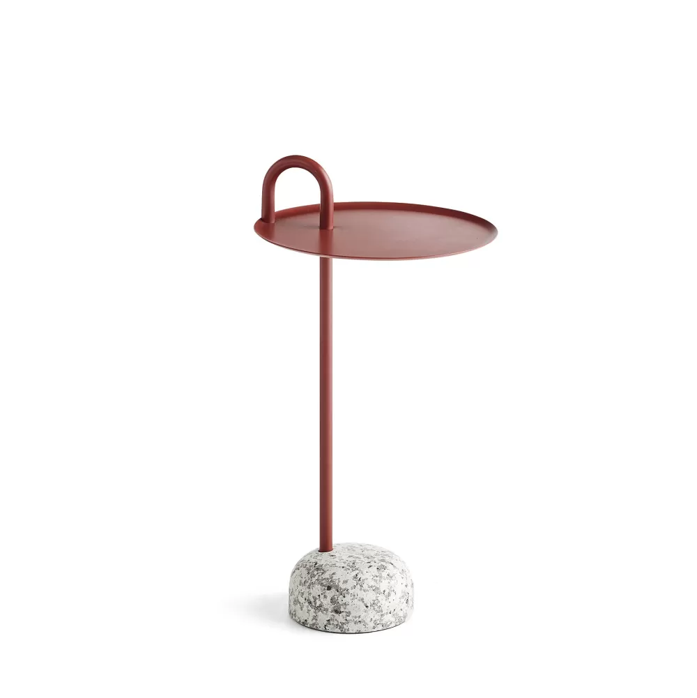 Tavolini^HAY Bowler Side Table | Tavolino | Rosso Mattone