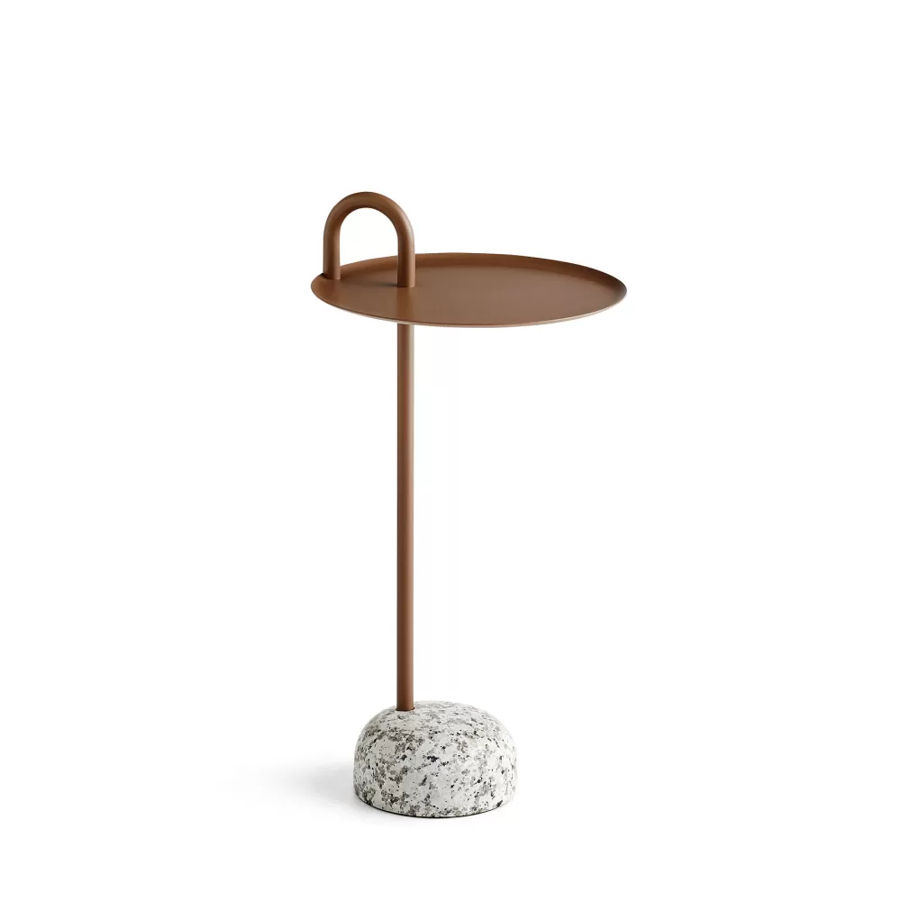 Tavolini^HAY Bowler Side Table | Tavolino | Marrone Chiaro