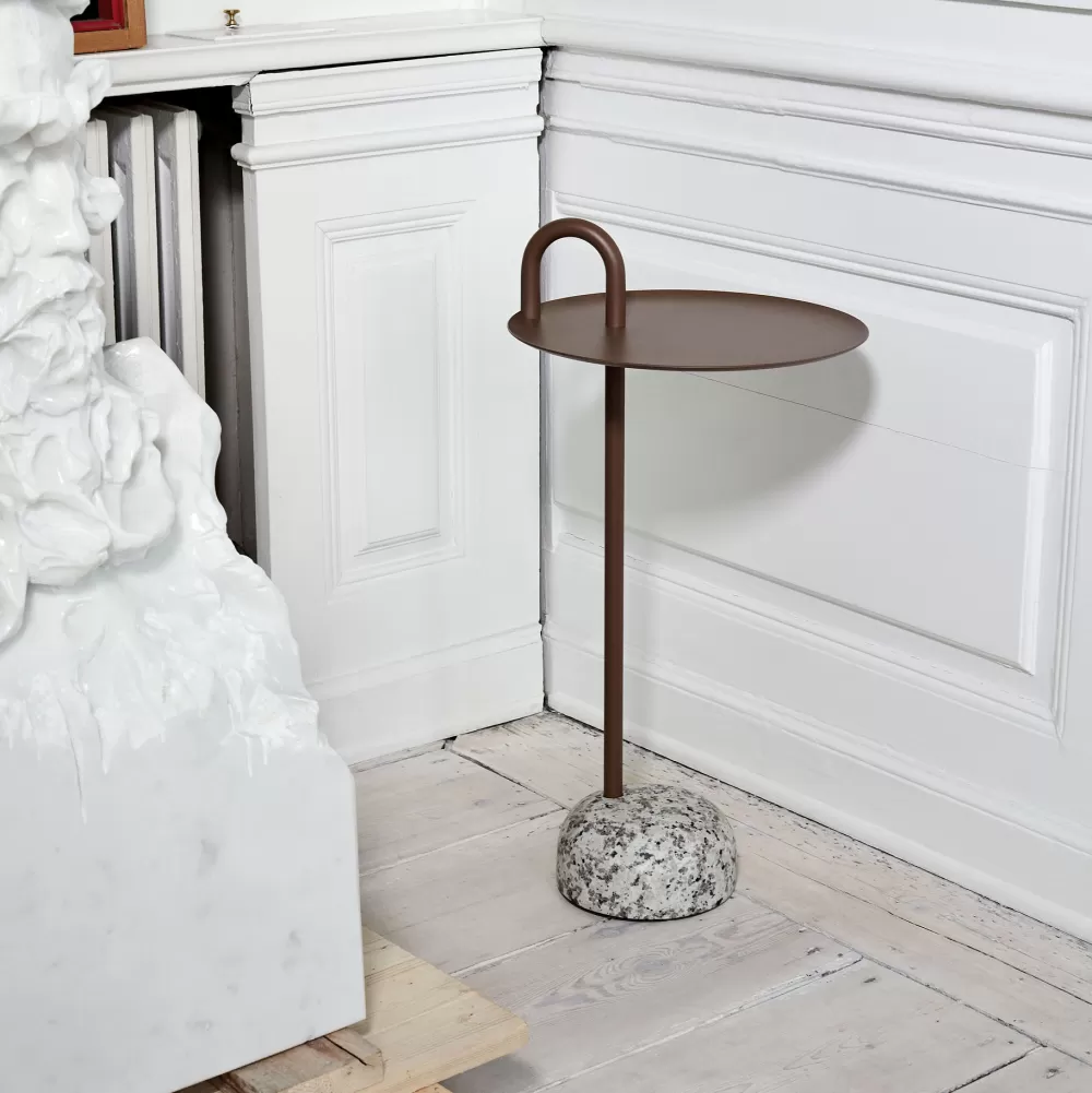 Tavolini^HAY Bowler Side Table | Tavolino | Marrone Chiaro
