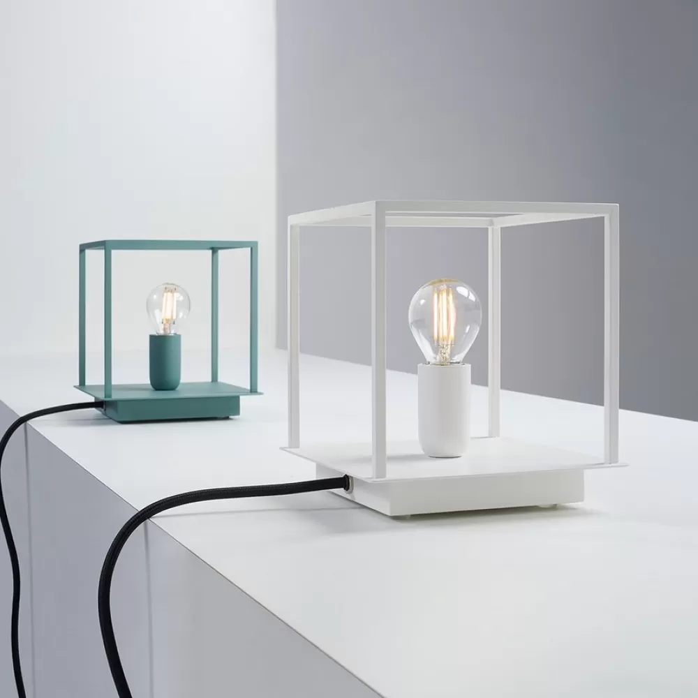 Lampade Da Tavolo^Zava Box | Lampada Da Tavolo - Ral 9010