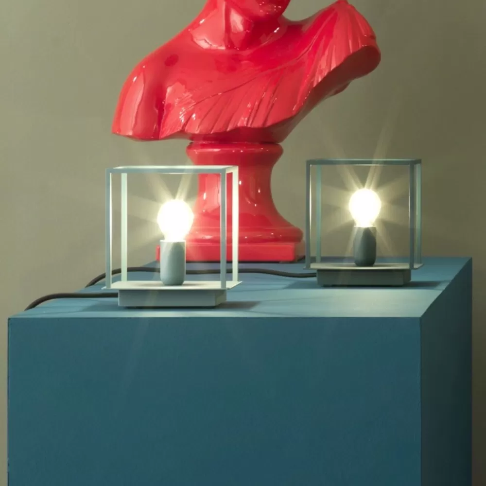 Lampade Da Tavolo^Zava Box | Lampada Da Tavolo - Verde Artico